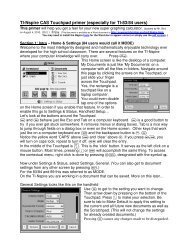 Ti-Nspire CAS Touchpad primer - Covenant Christian High School