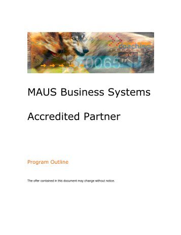 MAUS Business Systems Accredited Partner - realestate.com.au