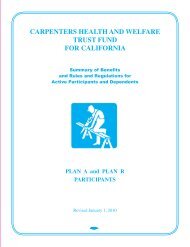 Summary Plan Description - Rules & Regs - Amendments - CFAO ...