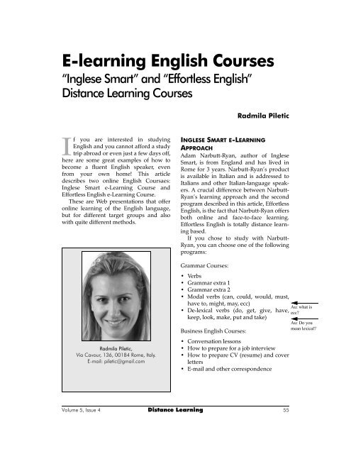 E-learning English Courses - 1