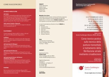 PRogRamma - Centro Cardiologico Monzino