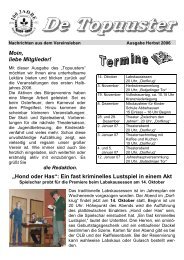 Herbst 2006 - Bürgerverein Ellwürden eV