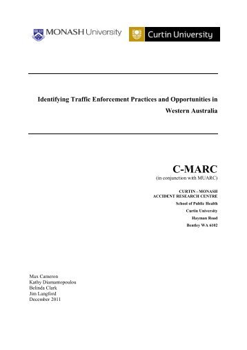 Identifying Traffic Enforcement Practices and Opportunities in ...