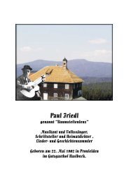 Paul-Friedl-Ausstellung - Herzlich willkommen in Spiegelau im ...