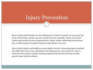 Injury Prevention - El Paso County Public Health