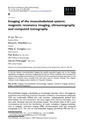 Imaging of the musculoskeletal with MRI, Ultrasound ... - Enraf Nonius