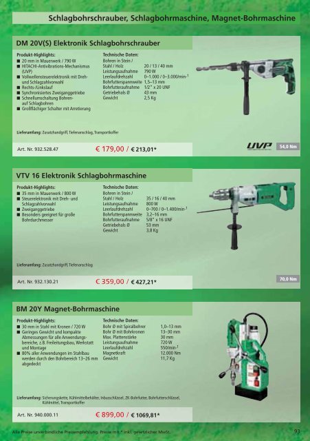 Powertools - Esswein