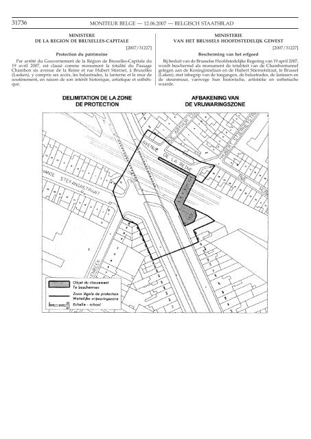 Staatsblad Moniteur - Procedurecivile.be