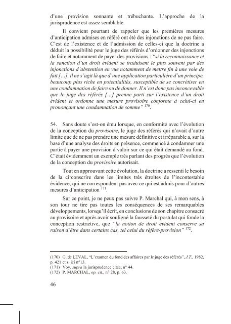 le référé judiciaire : principes et questions de procédure