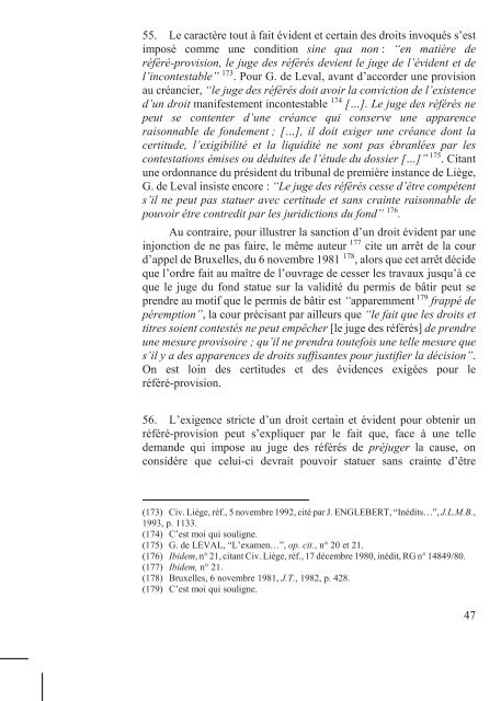 le référé judiciaire : principes et questions de procédure