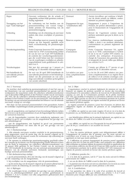 Staatsblad Moniteur - Procedurecivile.be