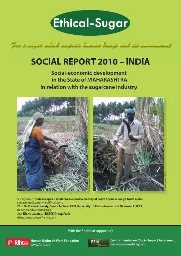Social Report 2010 â India - Sucre Ethique