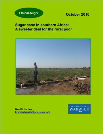Sugar Cane in Southern Africa - Sucre Ethique