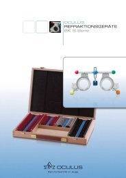 OCULUS Optikgeräte GmbH -  EyeOptics