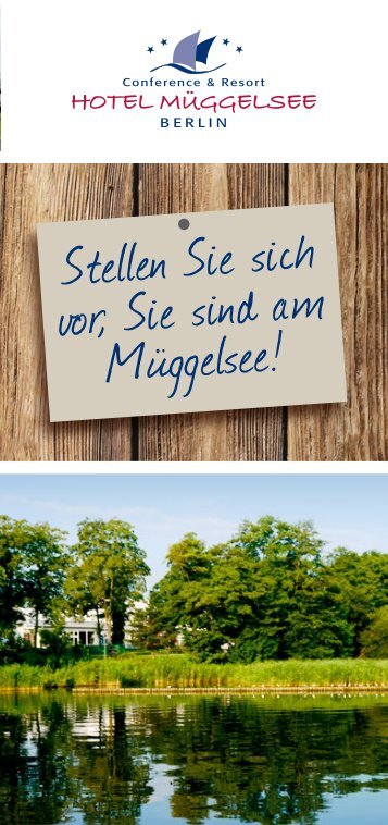 Stellen Sie sich vor, Sie sind am Müggelsee!