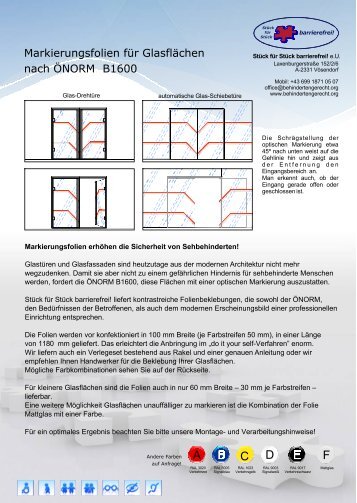 Download Folder Markierungsfolien