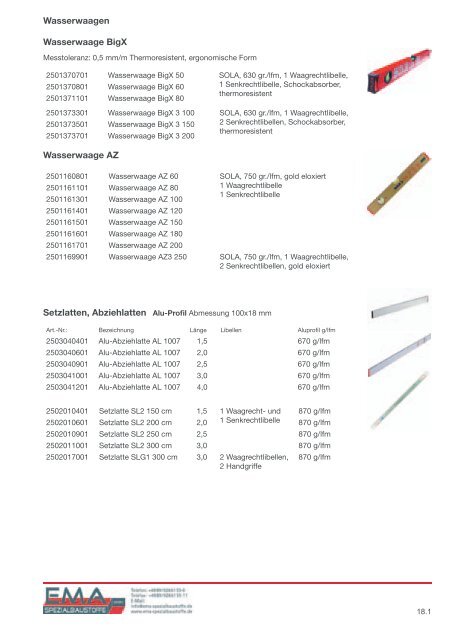 250 mm TRIUSO Alu-Flächenspachtel
