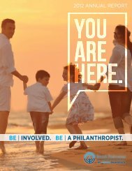 2012 Annual Report - The Jewish Federation of Palm Beach County
