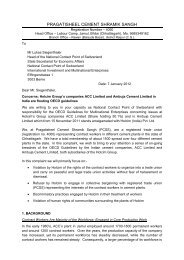 OECD Complaint - Solifonds