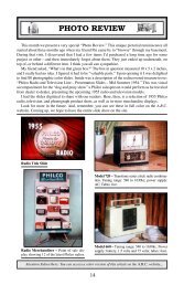 PHOTO REVIEw - Antique Radio Classified