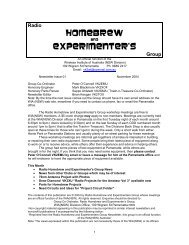 Radio HOMEBREW Experimenter's - Amateur Radio New South ...