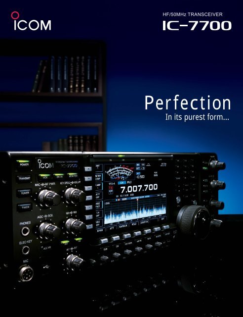 IC-7700 brochure.pdf - Tampa Amateur Radio Club