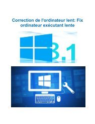 Correction de l'ordinateur lent: Fix ordinateur exécutant lente