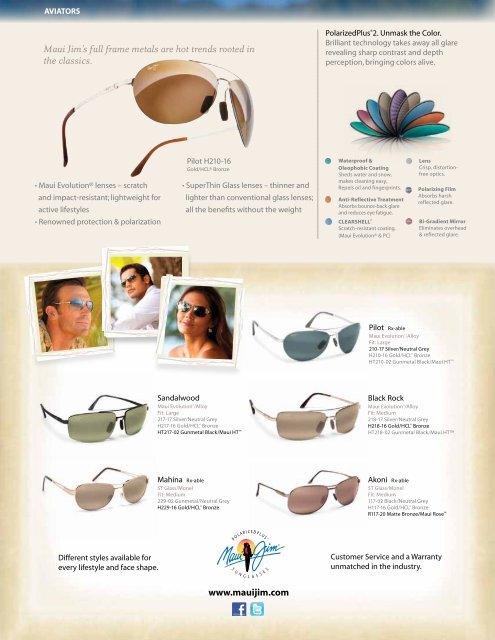 Maui Jim Warranty >> Aviators Maui Maui Jim Warranty >> Aviators Maui