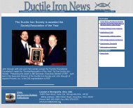 Issue No. 3, 2002 - Ductile Iron Society