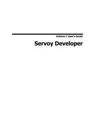 Servoy Developer User's Guide