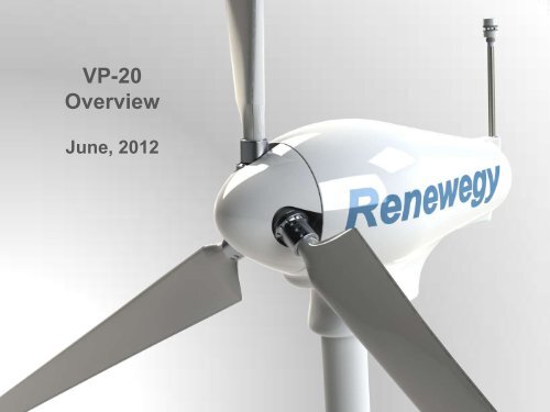 Renewegy - Small Wind Conference