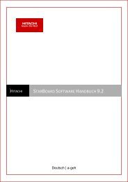 StarBoard Software Handbuch 9.2