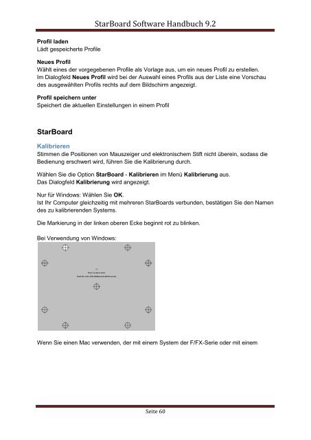 StarBoard Software Handbuch 9.2