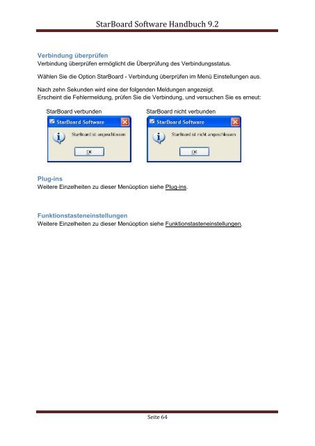StarBoard Software Handbuch 9.2