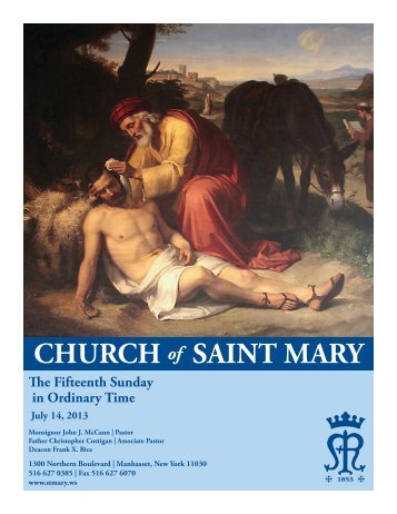 July 14, 2013 - St. Mary's Roman Catholic Church