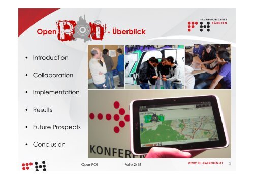OpenPOI Portal - Eurogeo