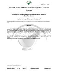 Research Journal of Pharmaceutical, Biological and ... - RJPBCS