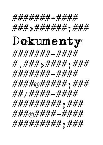 Dokumenty - Glaukopis