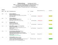 Zeiteinteilung - Reit- und Fahrverein Recklinghausen Stuckenbusch ...