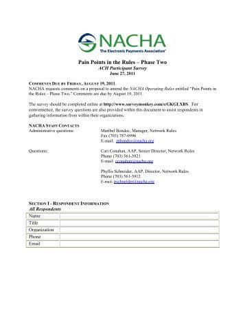 ACH Participant Survey - NEACH