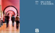 Bendigo Art Gallery Membership Brochure