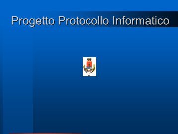 Visualizza il progetto - Comune di Argenta