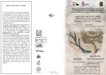 ARGENTA NELL'ESARCATO - Comune di Argenta