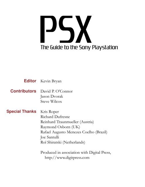 Playstation's Best