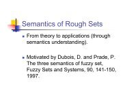 rst09 panel - Rough Sets Theory