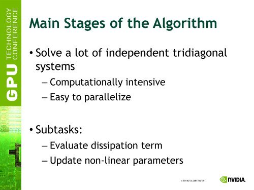 Tridiagonal Solvers on the GPU and Applications to Fluid Simulation