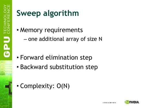 Tridiagonal Solvers on the GPU and Applications to Fluid Simulation