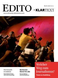 Version PDF - Edito + Klartext