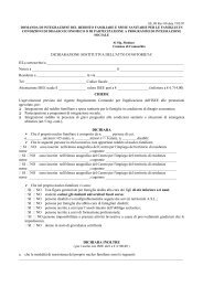 DICHIARAZIONE SOSTITUTIVA DELL'ATTO DI NOTORIETA' Il/La ...