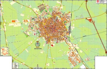 San Severo - Mappa e stradario